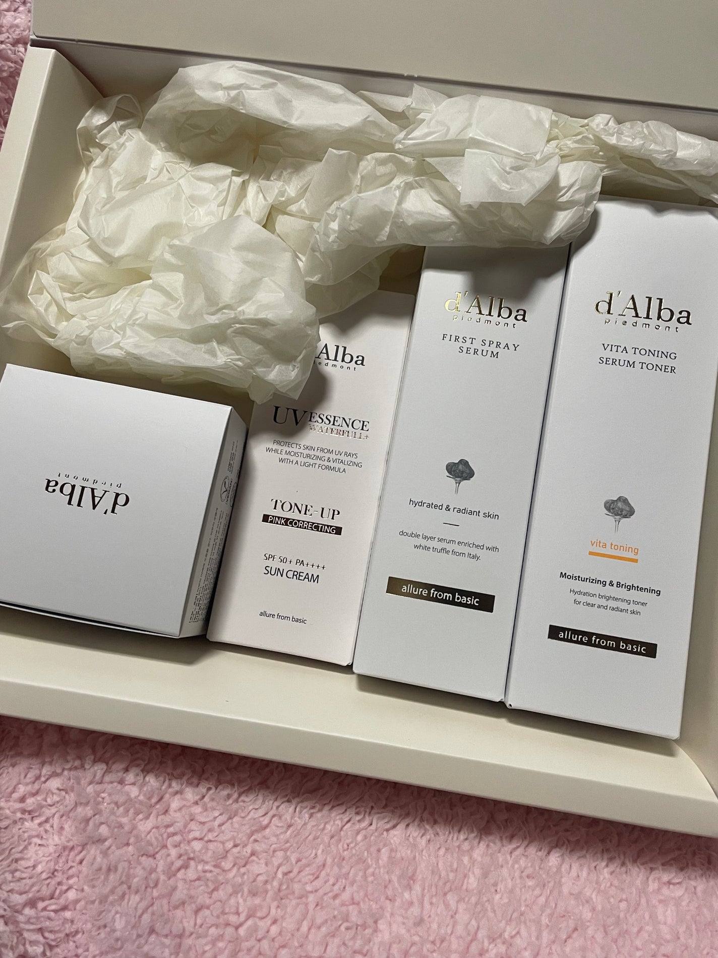 ダルバ ホワイトトリュフファーストスプレーセラム/ダルバ/ミスト状化粧水を使ったクチコミ(2枚目)