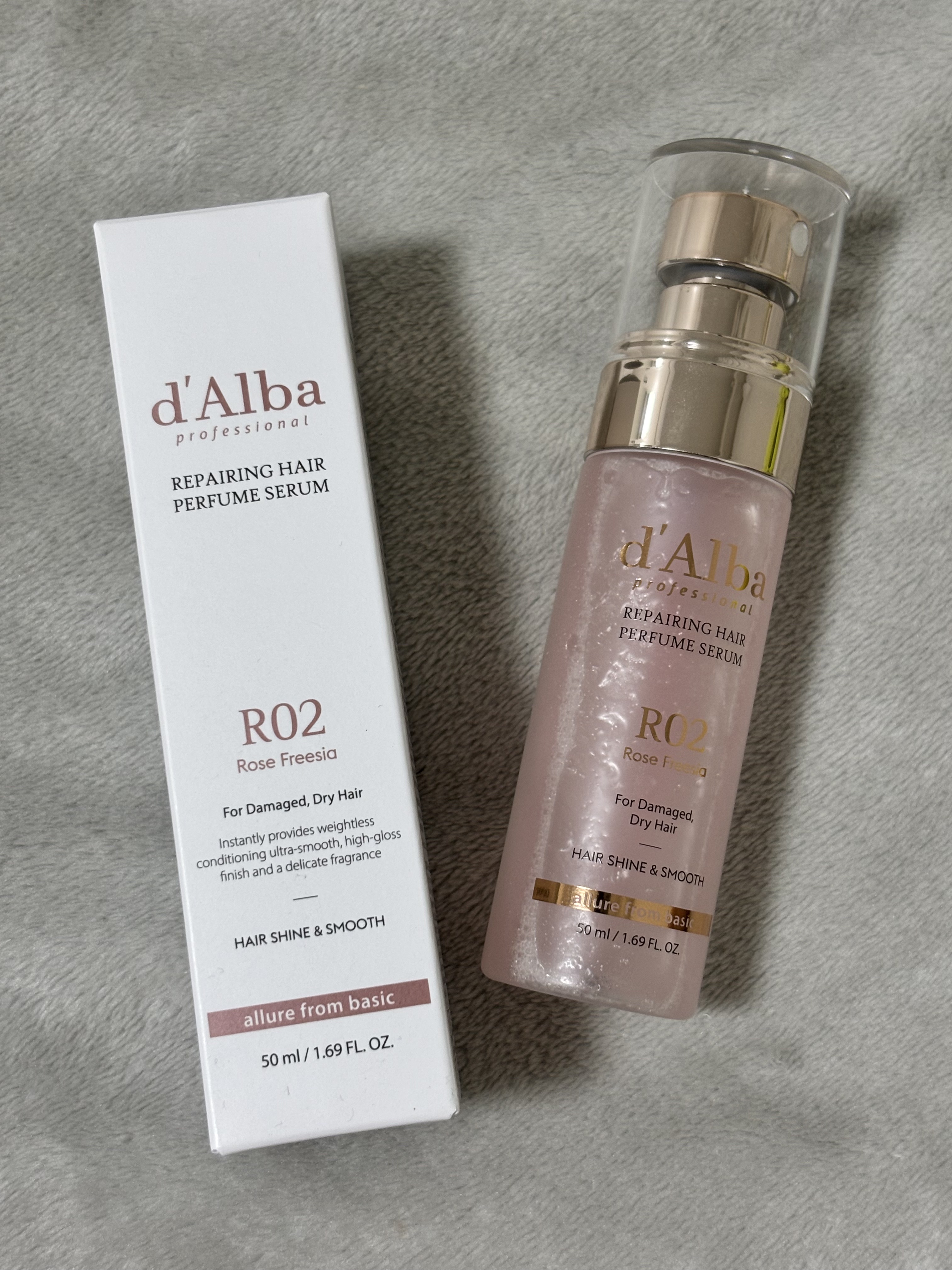 プロフェッショナルリペアリングヘアパヒュームセラム/ダルバ/ヘアミストを使ったクチコミ（1枚目）