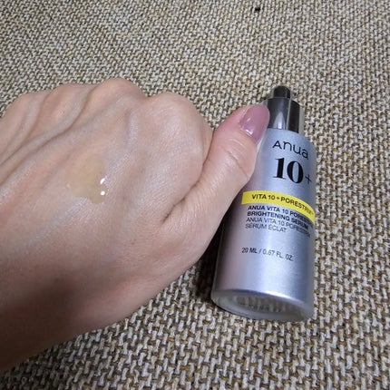 ビタミン10 ポアストリックスセラム/Anua/美容液を使ったクチコミ(5枚目)