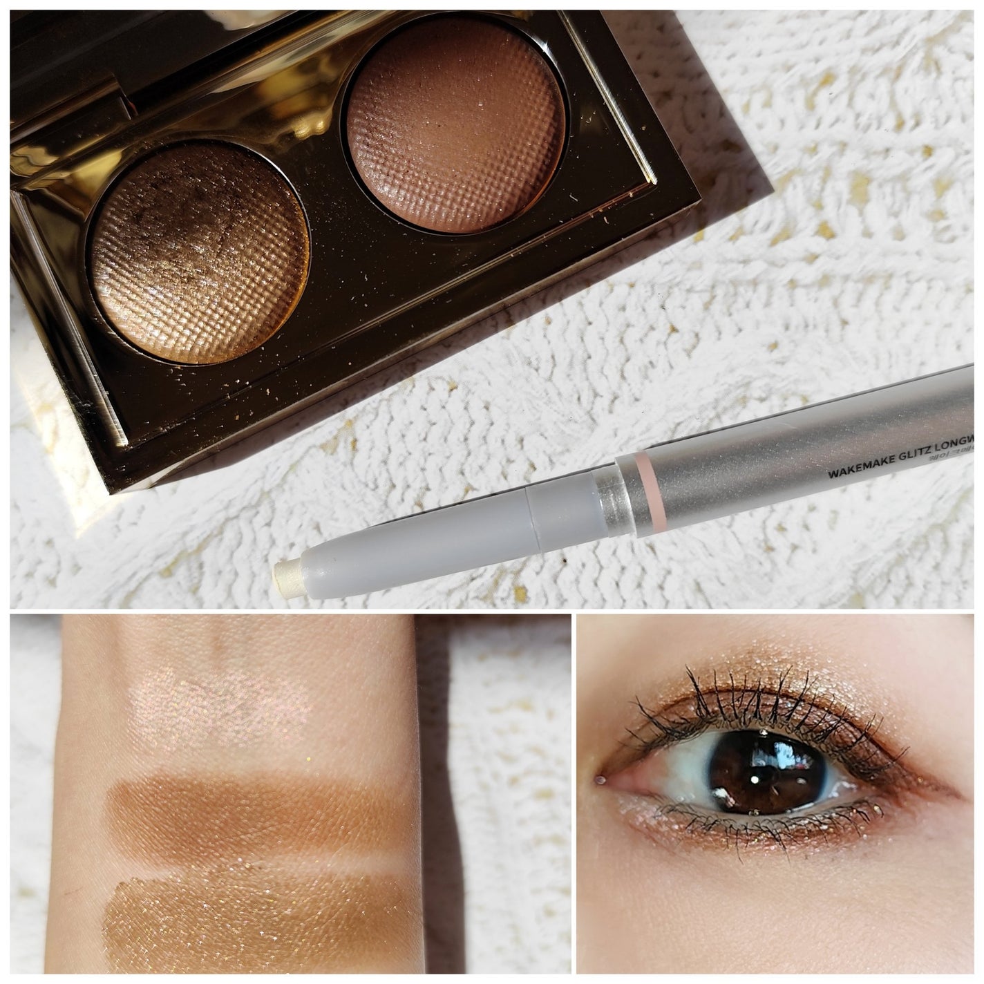 リュクス アイシャドウ デュオ/BOBBI BROWN/アイシャドウパレットを使ったクチコミ(3枚目)