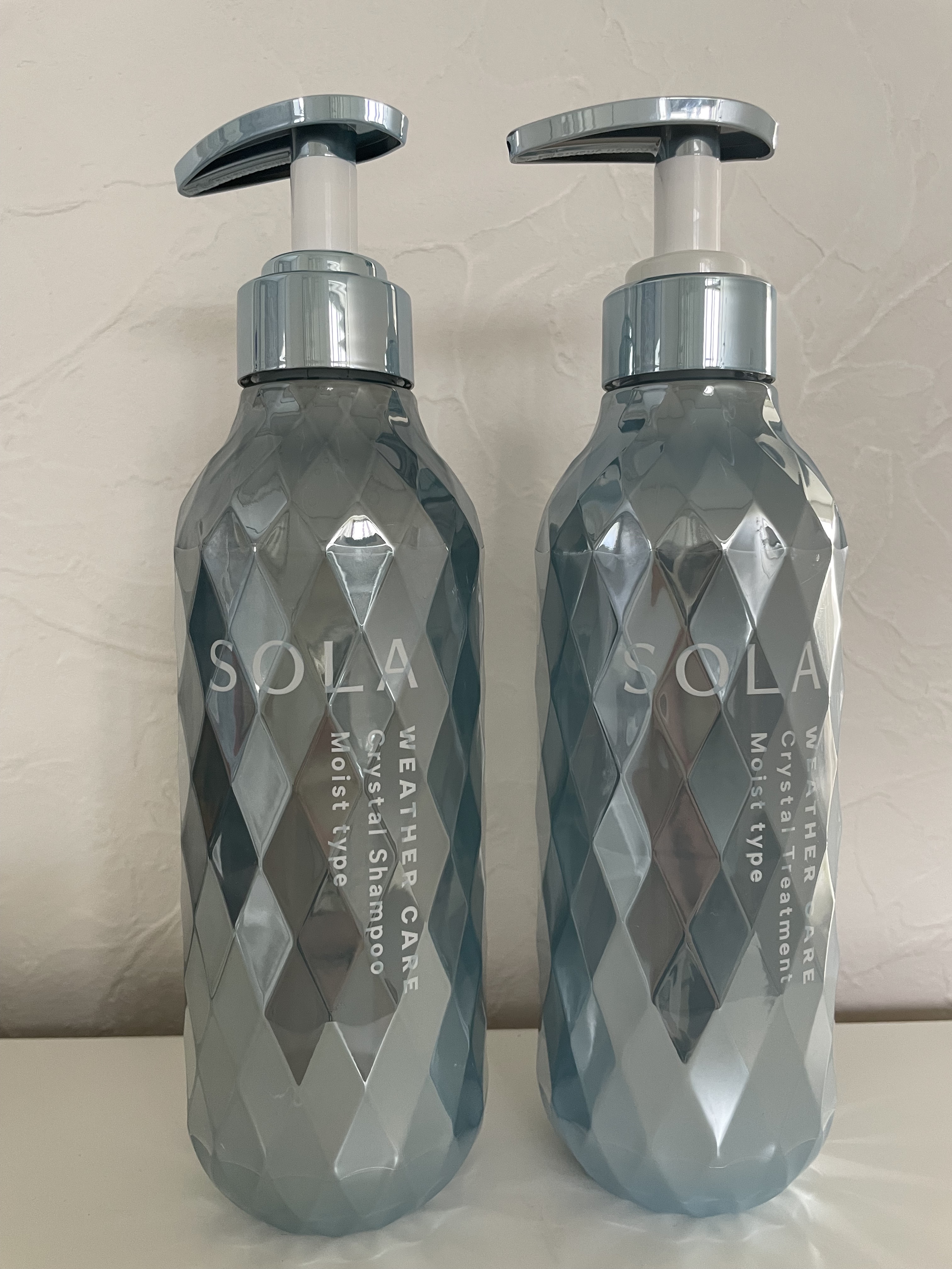 ソラ ウェザーケア クリスタル シャンプー/ヘアトリートメント モイストタイプ/SOLA WEATHER CARE/市販シャンプーを使ったクチコミ（1枚目）