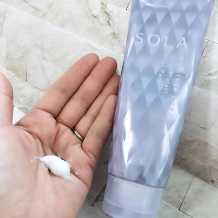 ソラ ウェザーケア レインプロテクト ヘアパック/SOLA WEATHER CARE/ヘアマスク・ヘアパックを使ったクチコミ(1枚目)