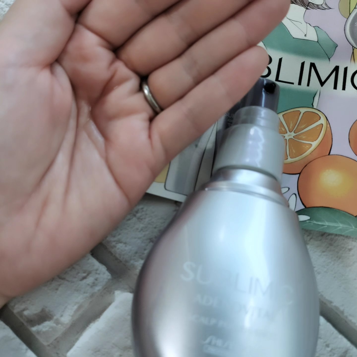 アデノバイタル スカルプ パワーショット/サブリミック/頭皮ローションを使ったクチコミ（2枚目）