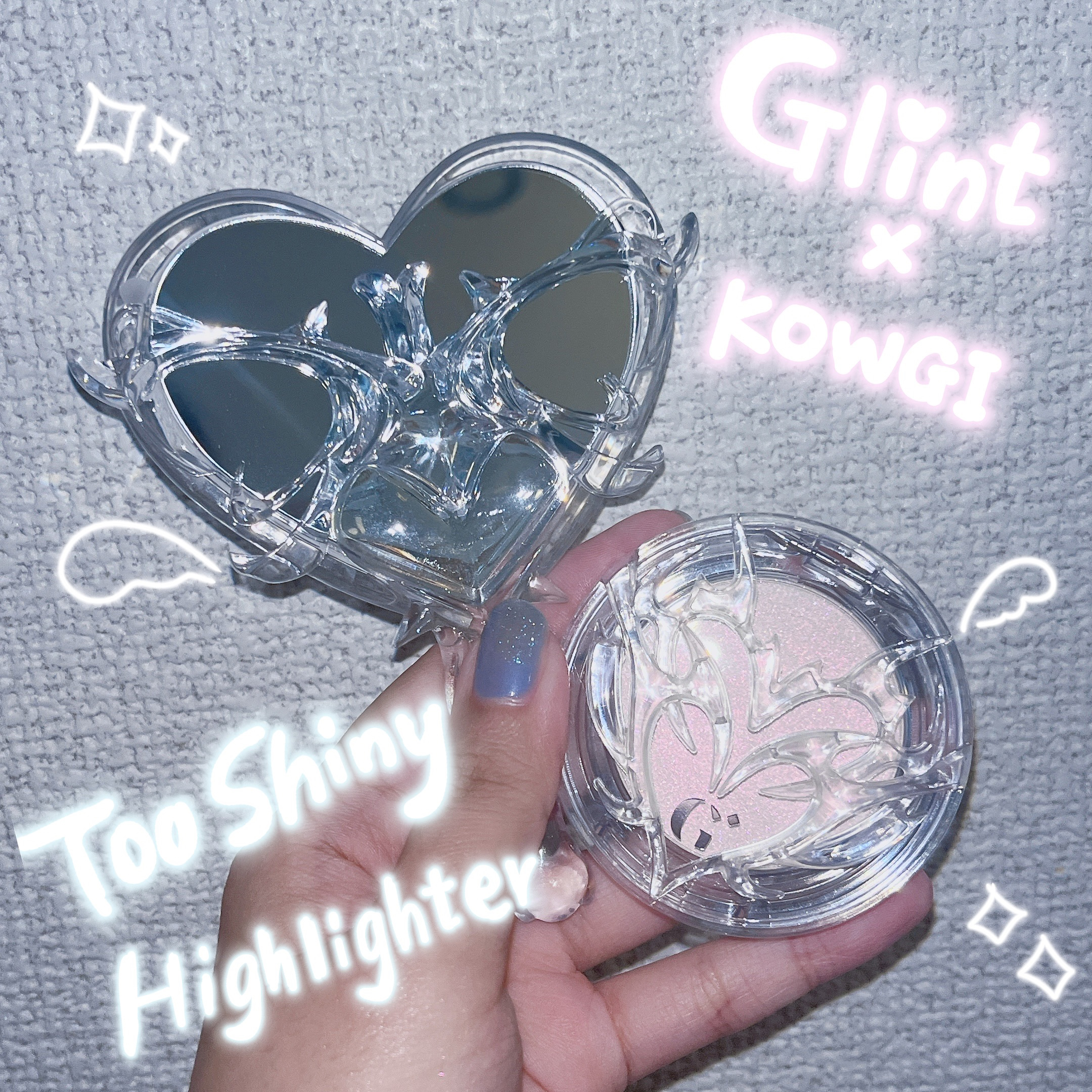 Too Shiny Highlighter/Glint/パウダーハイライトを使ったクチコミ（1枚目）