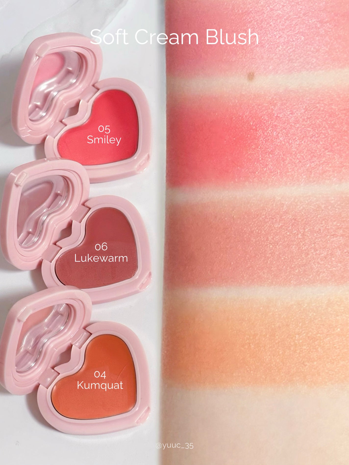 GLOWY CREAM BLUSH/AOU/ジェル・クリームチークを使ったクチコミ(4枚目)