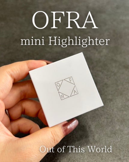 OFRA mini Highlighter/Ofra Cosmetics/パウダーハイライトを使ったクチコミ(7枚目)