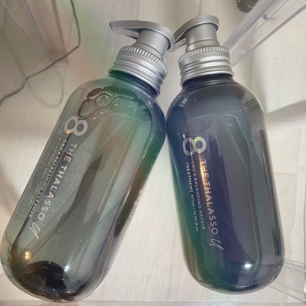 エイトザタラソ ユー CBD&リフレッシング クレンズ 美容液シャンプー/CBD&バランシング ダメージリペア 美容液ヘアトリートメント/エイトザタラソ/市販シャンプーを使ったクチコミ(1枚目)