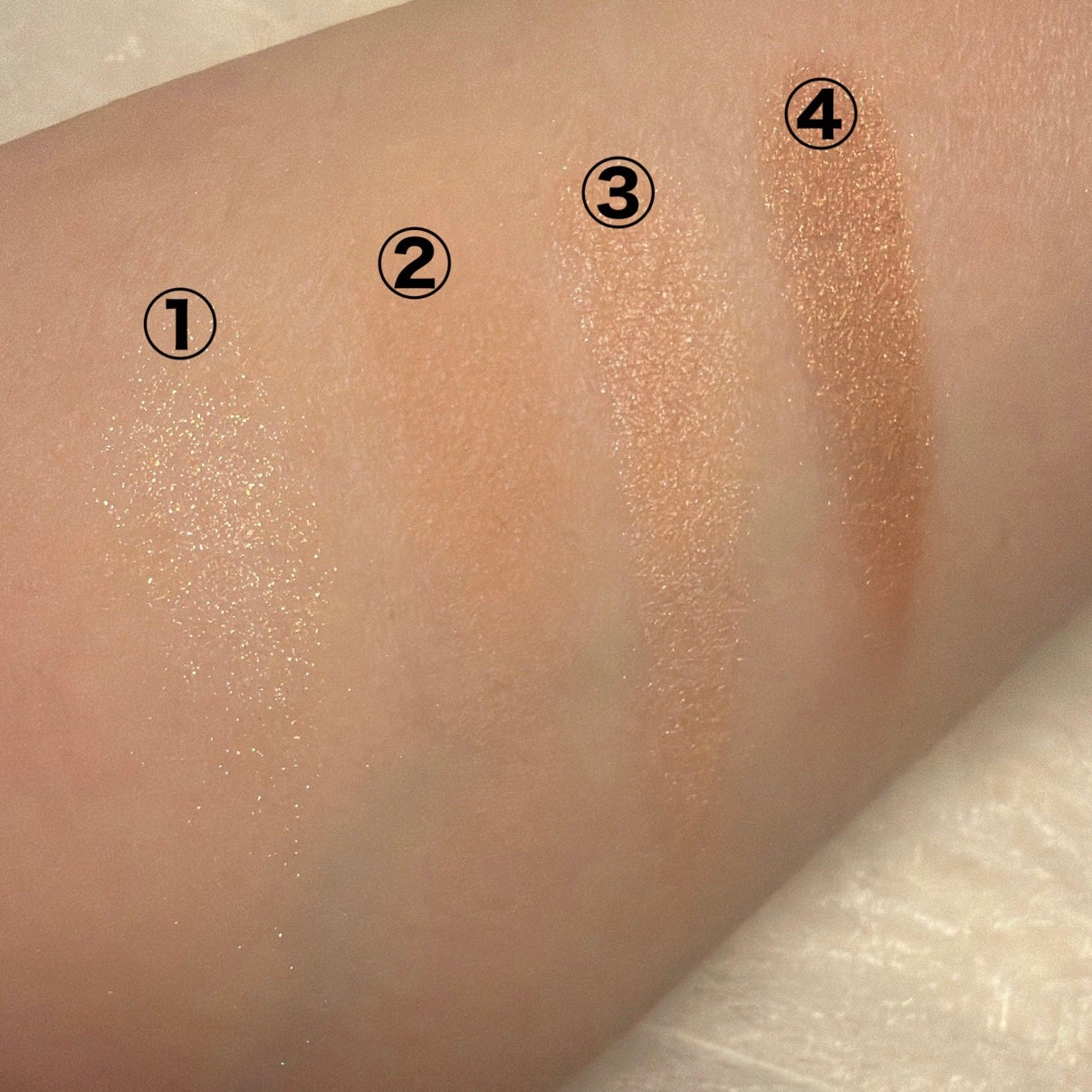 ミニアイシャドウパレット/and us/アイシャドウパレットを使ったクチコミ(3枚目)