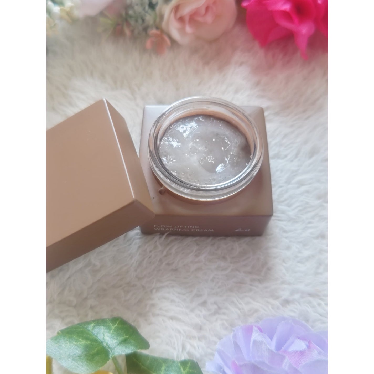 フローリフティングラッピングクリーム/koy/フェイスクリームを使ったクチコミ(4枚目)