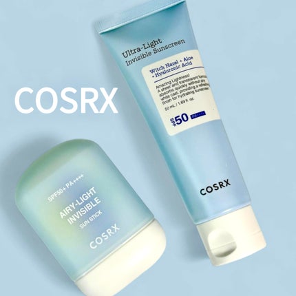 エアリーライト 透明UVスティック/COSRX/日焼け止めスティックを使ったクチコミ(1枚目)