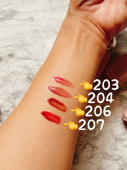 デュー ドロップ ティント/Coralhaze/リップティントを使ったクチコミ(3枚目)