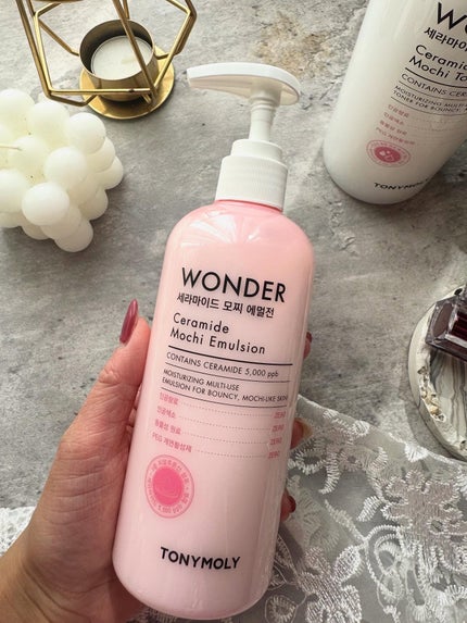 Wonder Ceramide Mochi Toner(トニーモリーワンダーCモチトナー)/TONYMOLY/化粧水を使ったクチコミ(5枚目)