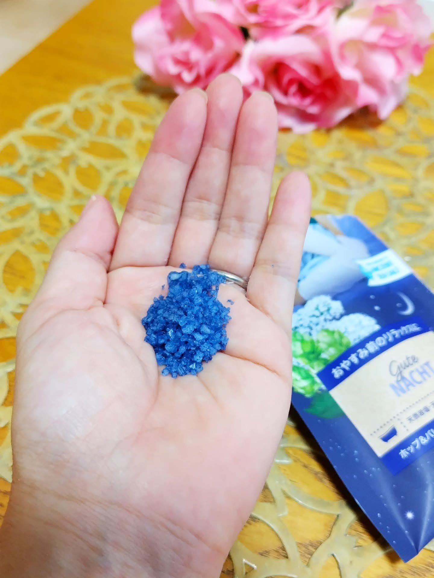 クナイプ グーテナハト バスソルト ホップ＆バレリアンの香り 50g/クナイプ/無機塩系入浴剤を使ったクチコミ（2枚目）