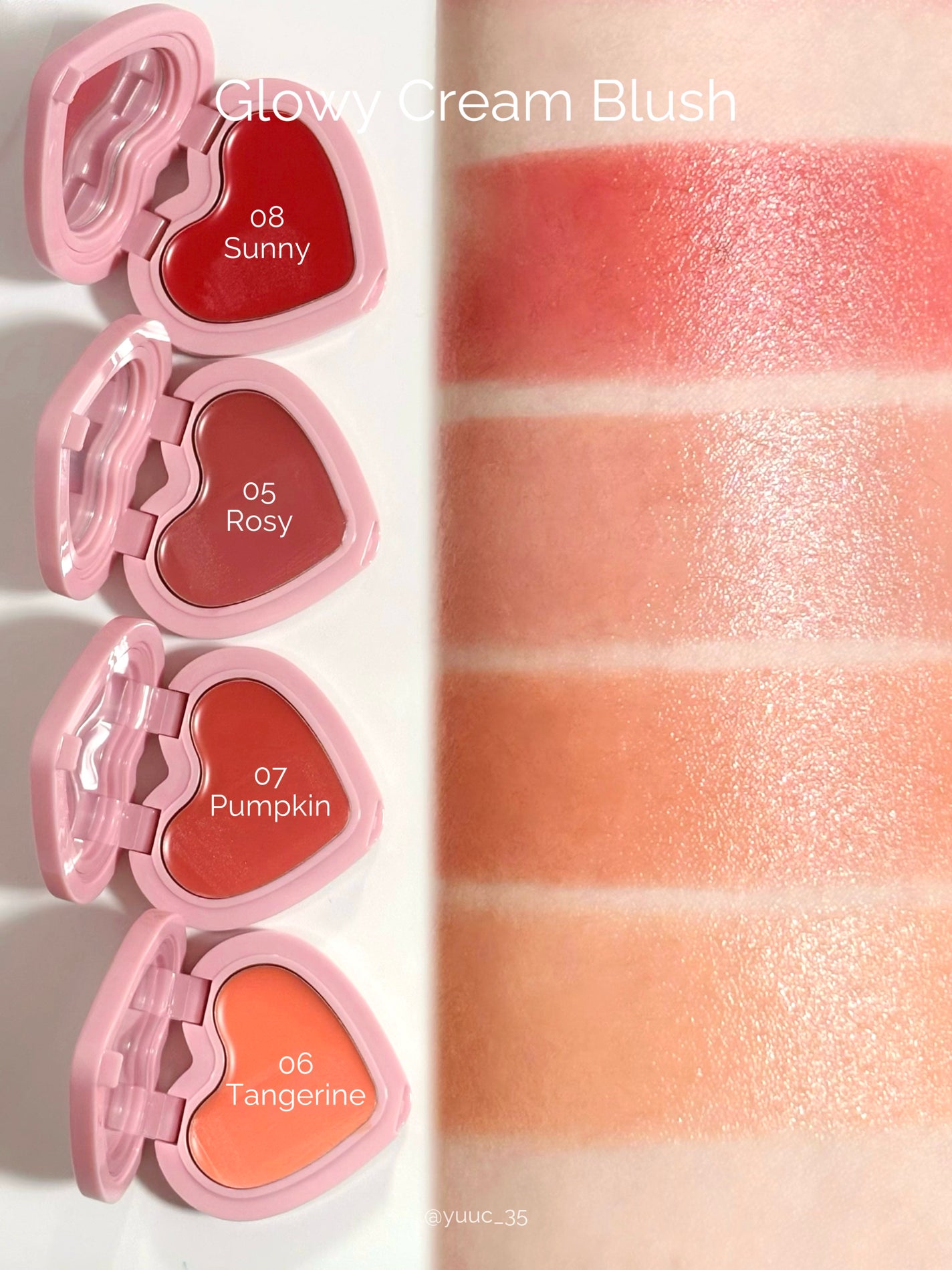 GLOWY CREAM BLUSH/AOU/ジェル・クリームチークを使ったクチコミ(6枚目)