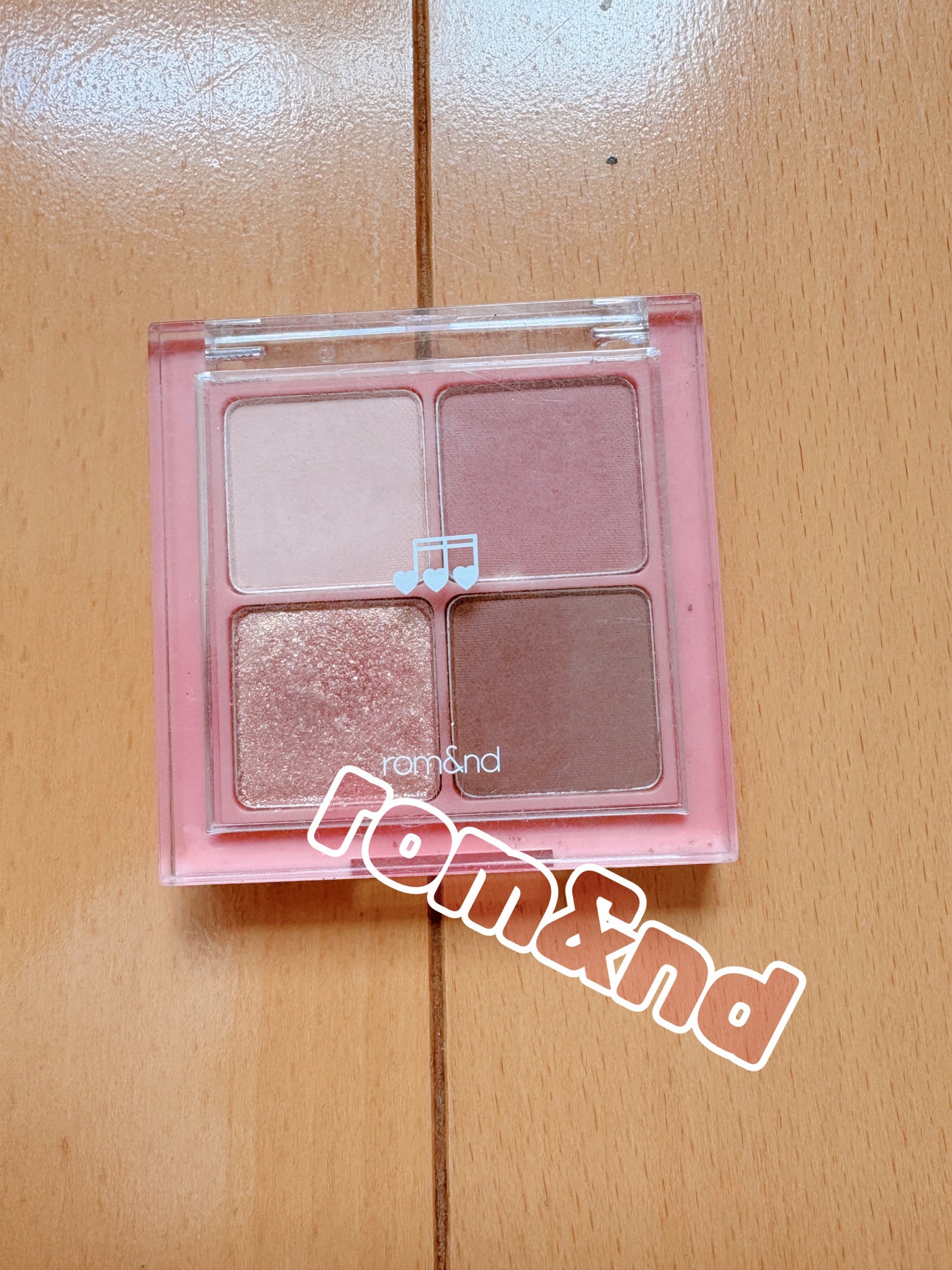 ベターザンアイズ/rom&nd/アイシャドウパレットを使ったクチコミ(1枚目)