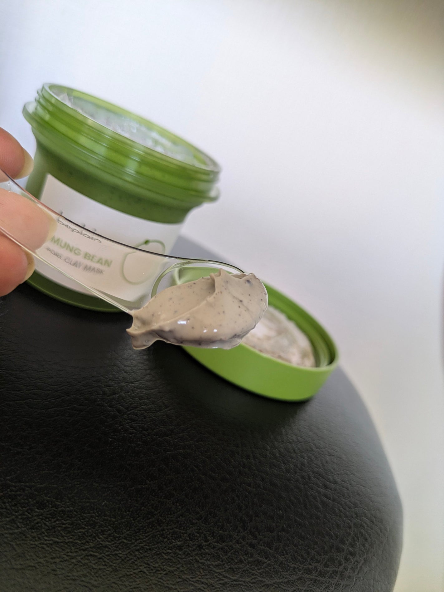 緑豆毛穴クレイパック/beplain/洗い流すパック・マスクを使ったクチコミ(3枚目)