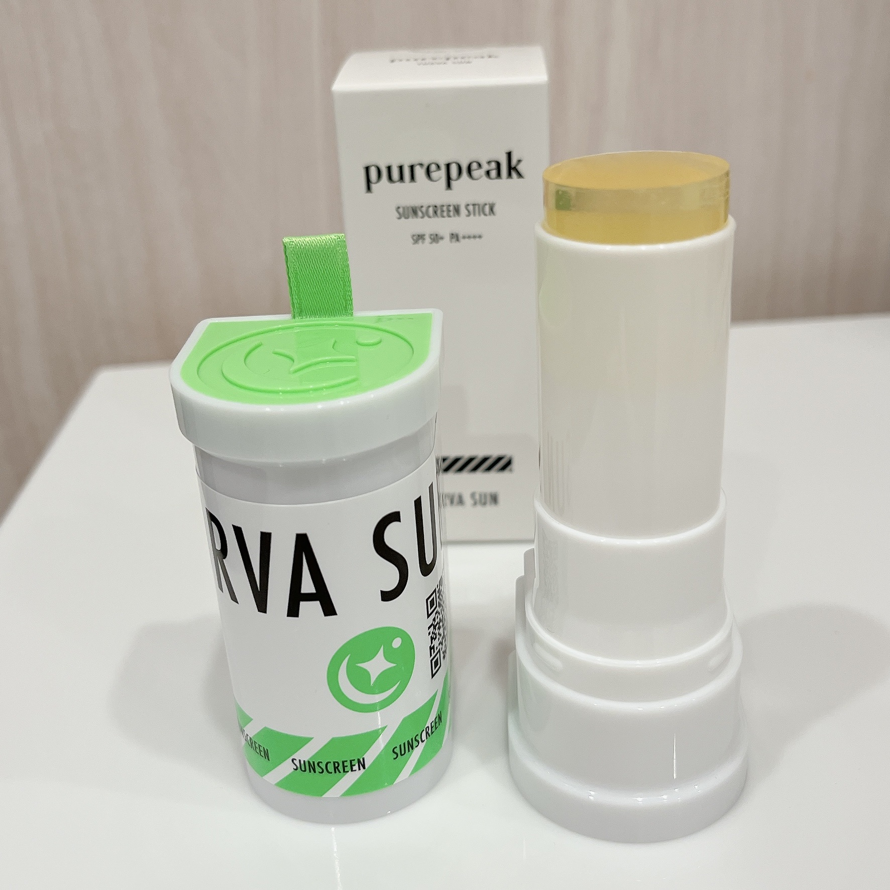TURVA SUN/purepeak/日焼け止めスティックを使ったクチコミ（3枚目）