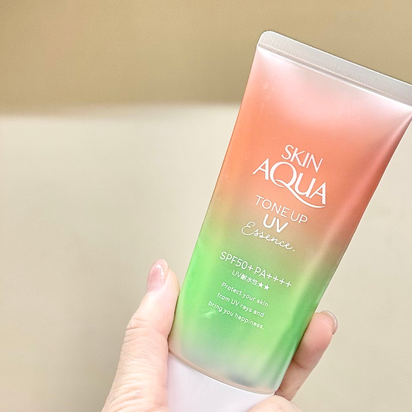 スキンアクア トーンアップUVエッセンス/スキンアクア/日焼け止めクリームを使ったクチコミ(3枚目)