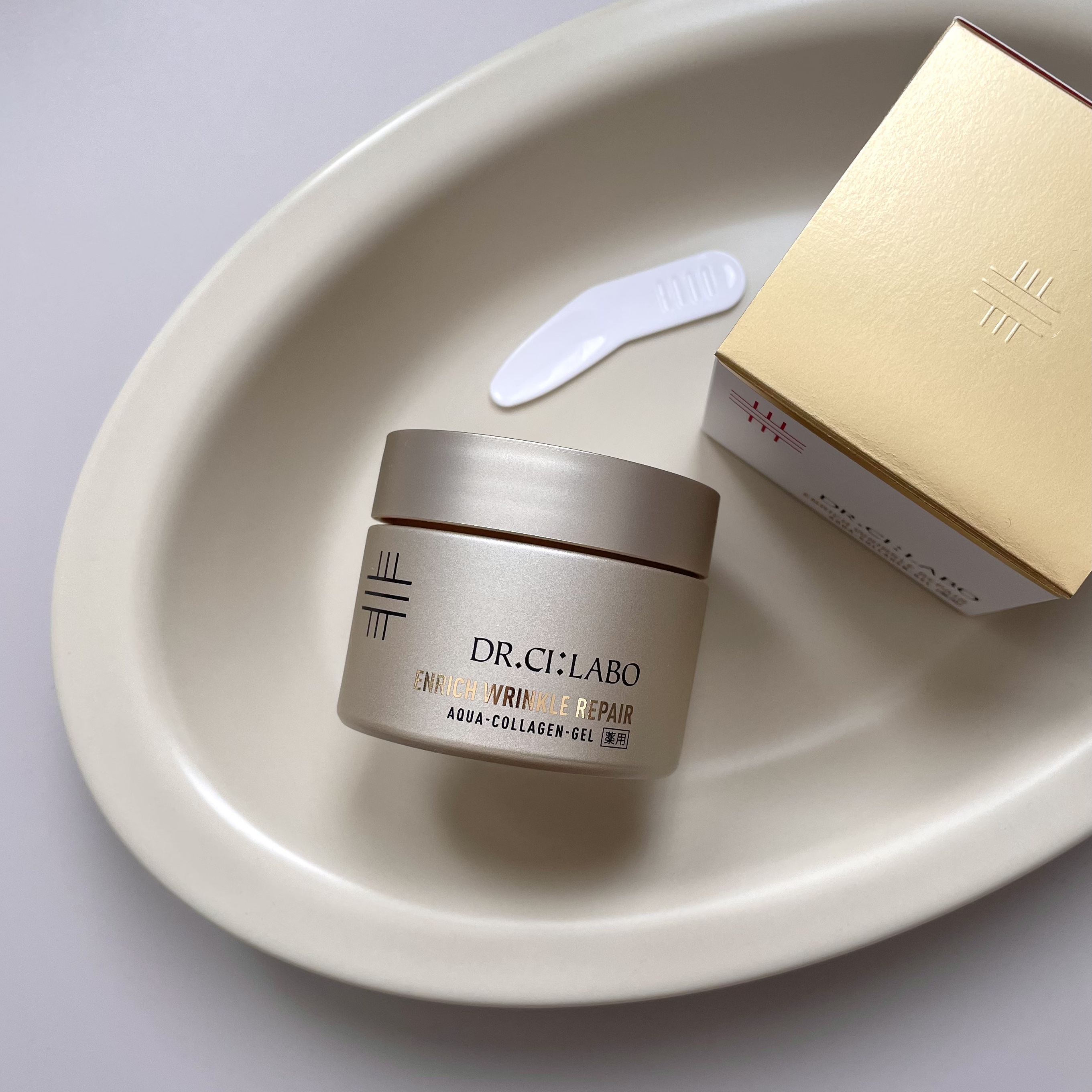 薬用アクアコラーゲンゲル エンリッチリンクルリペア/ドクターシーラボⓇ/フェイスクリームを使ったクチコミ（1枚目）