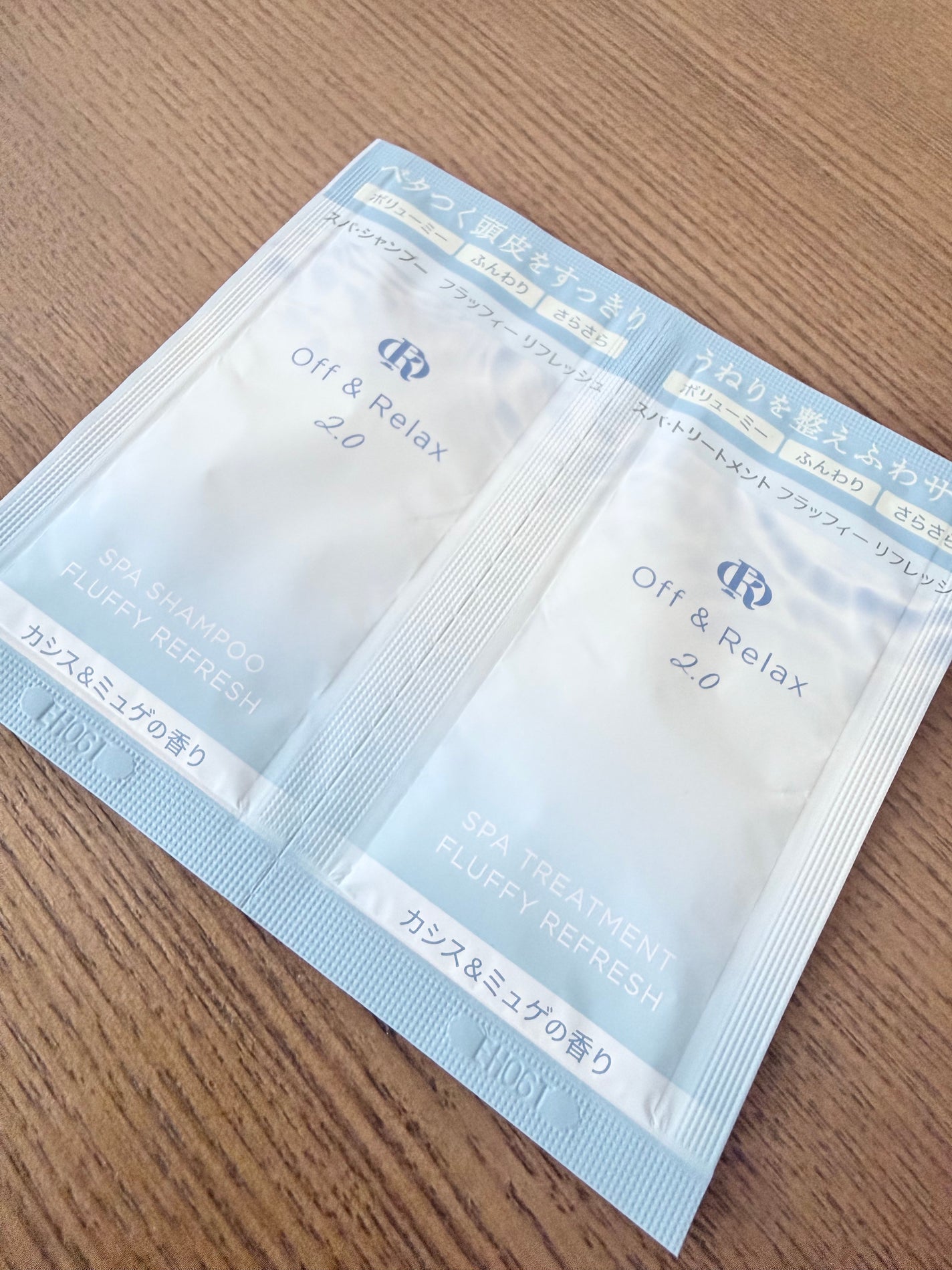 OR スパ・シャンプー フラッフィーリフレッシュ/トリートメント フラッフィーリフレッシュ/Off&Relax/市販シャンプーを使ったクチコミ(1枚目)