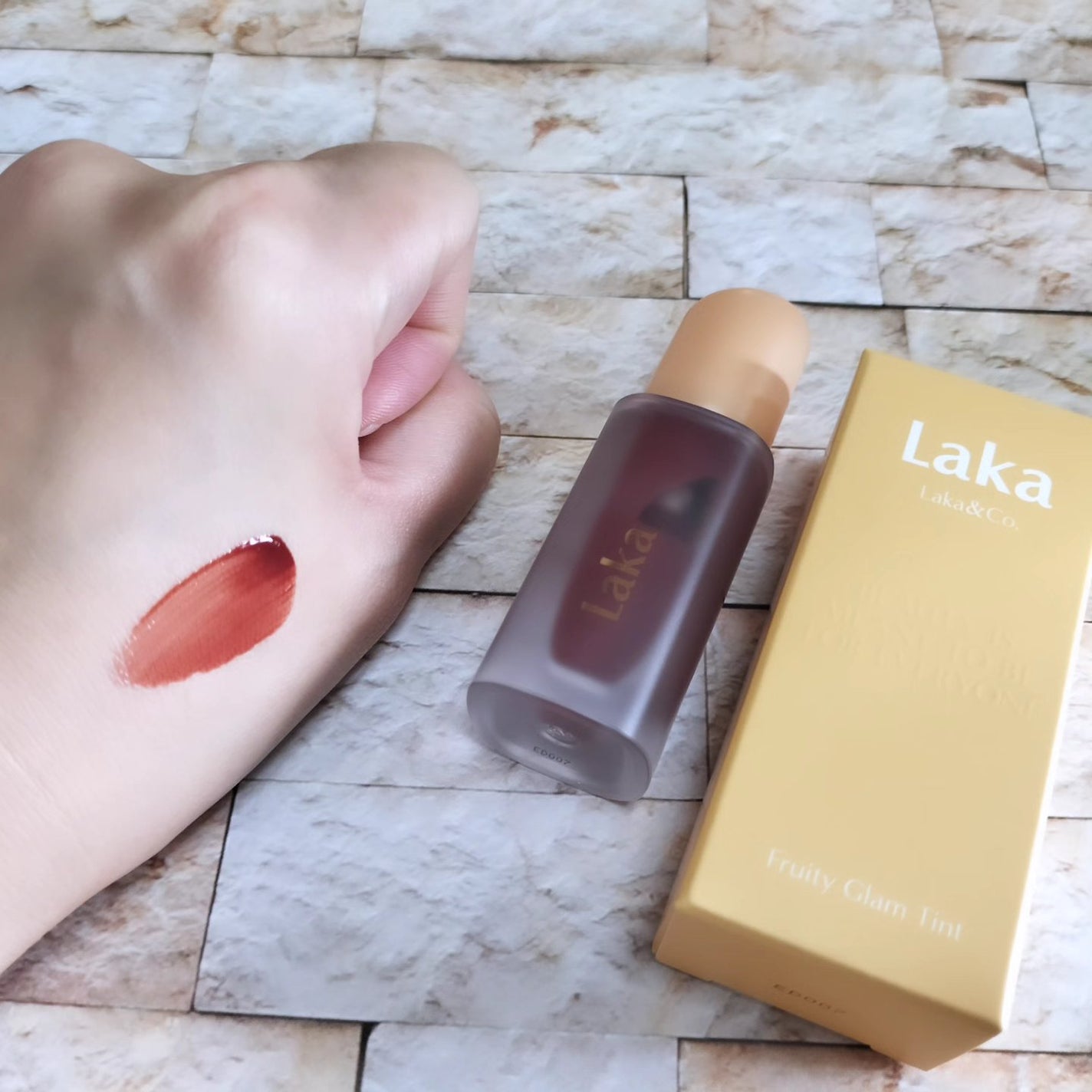 フルーティーグラムティント/Laka/リップティントを使ったクチコミ(1枚目)