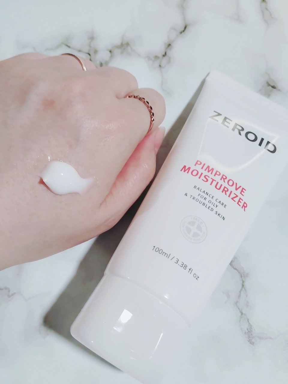 ピンプローブモイスチャーライザー/ZEROID/フェイスクリームを使ったクチコミ（1枚目）