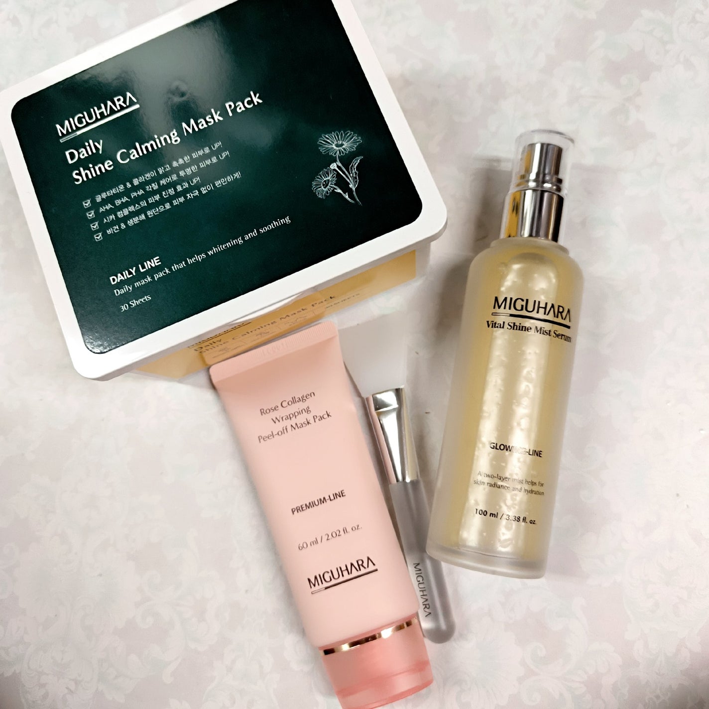 シャインカーミングデイリーパック/MIGUHARA/シートマスク・パックを使ったクチコミ(4枚目)