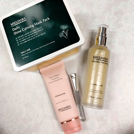 シャインカーミングデイリーパック/MIGUHARA/シートマスク・パックを使ったクチコミ(4枚目)