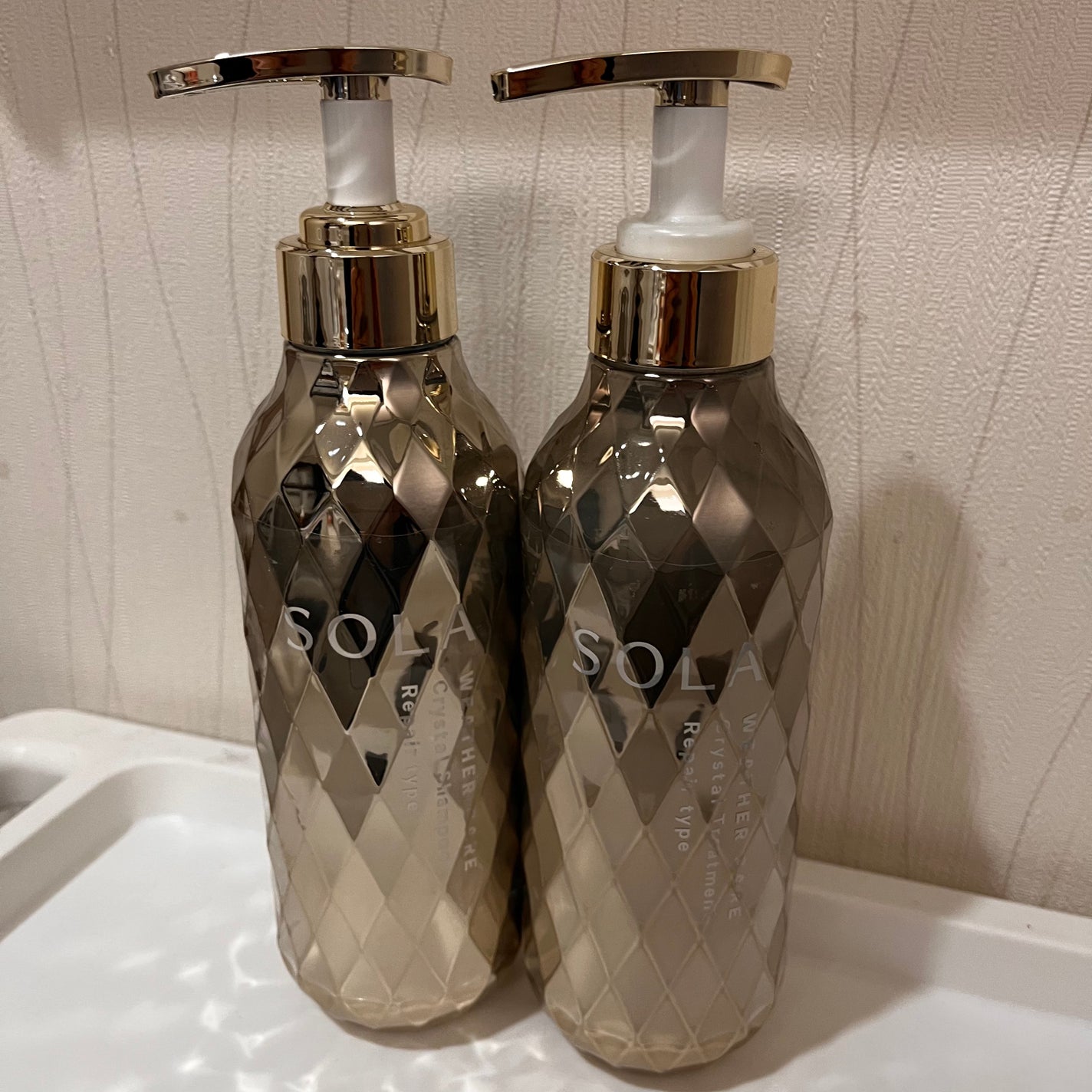 ソラ ウェザーケア クリスタル シャンプー/ヘアトリートメント リペアタイプ/SOLA WEATHER CARE/市販シャンプーを使ったクチコミ(1枚目)