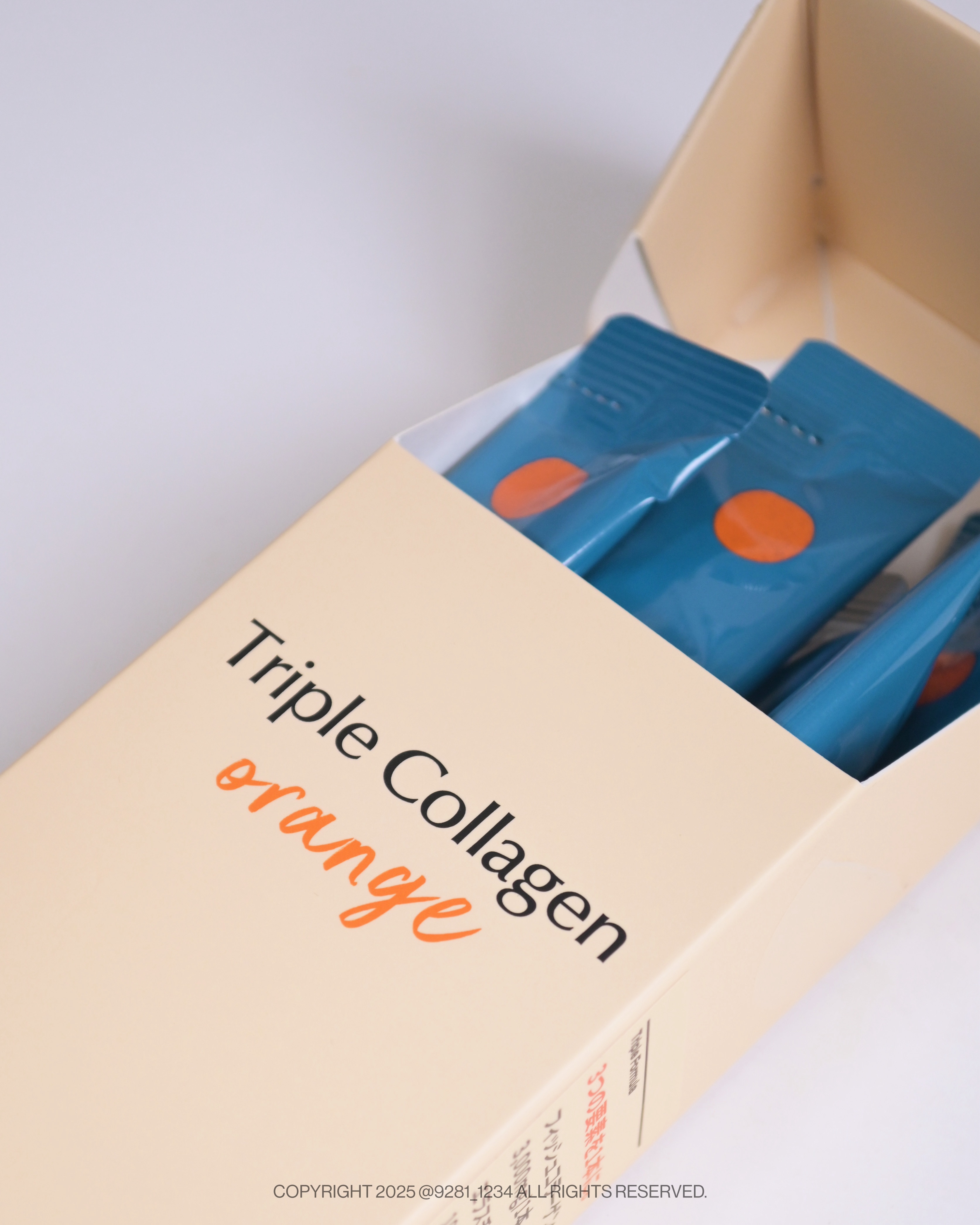 トリプルコラーゲン オレンジ/Ownist/美容サプリメントを使ったクチコミ（2枚目）