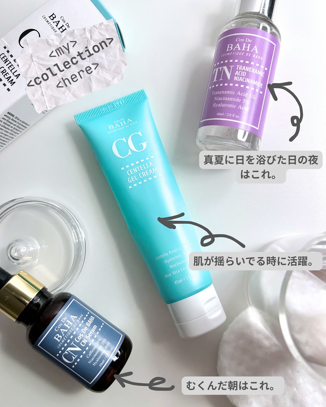 センテラジェルクリーム/コスデバハ/フェイスクリームを使ったクチコミ（1枚目）