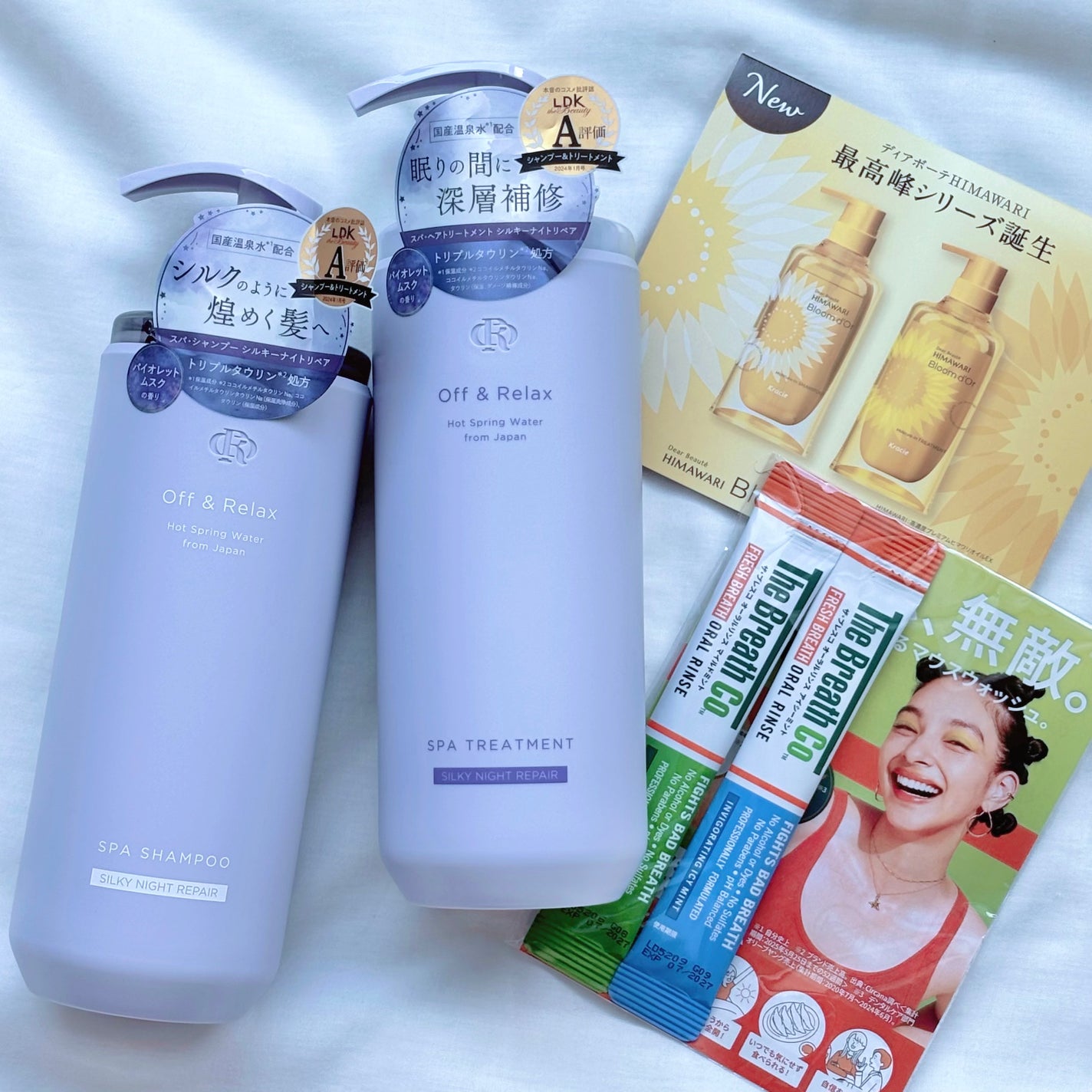 OR スパ・シャンプー/ヘアトリートメント シルキーナイトリペア/Off&Relax/市販シャンプーを使ったクチコミ(6枚目)