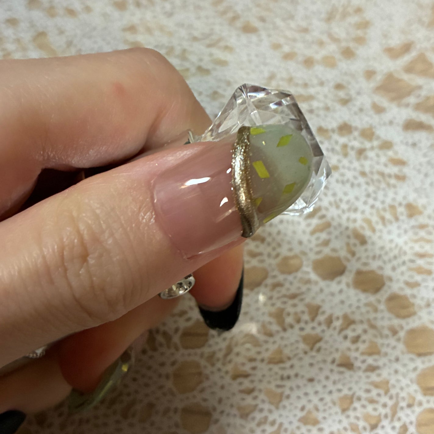 ジェルネイル(ライト対応)/セリア/ジェルネイルを使ったクチコミ(3枚目)