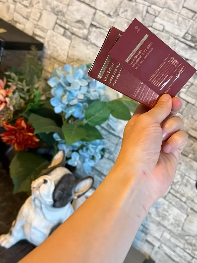 ヨエスターグルタチオンダイレクト５X/ESTHER FORMULA/美容サプリメントを使ったクチコミ（2枚目）