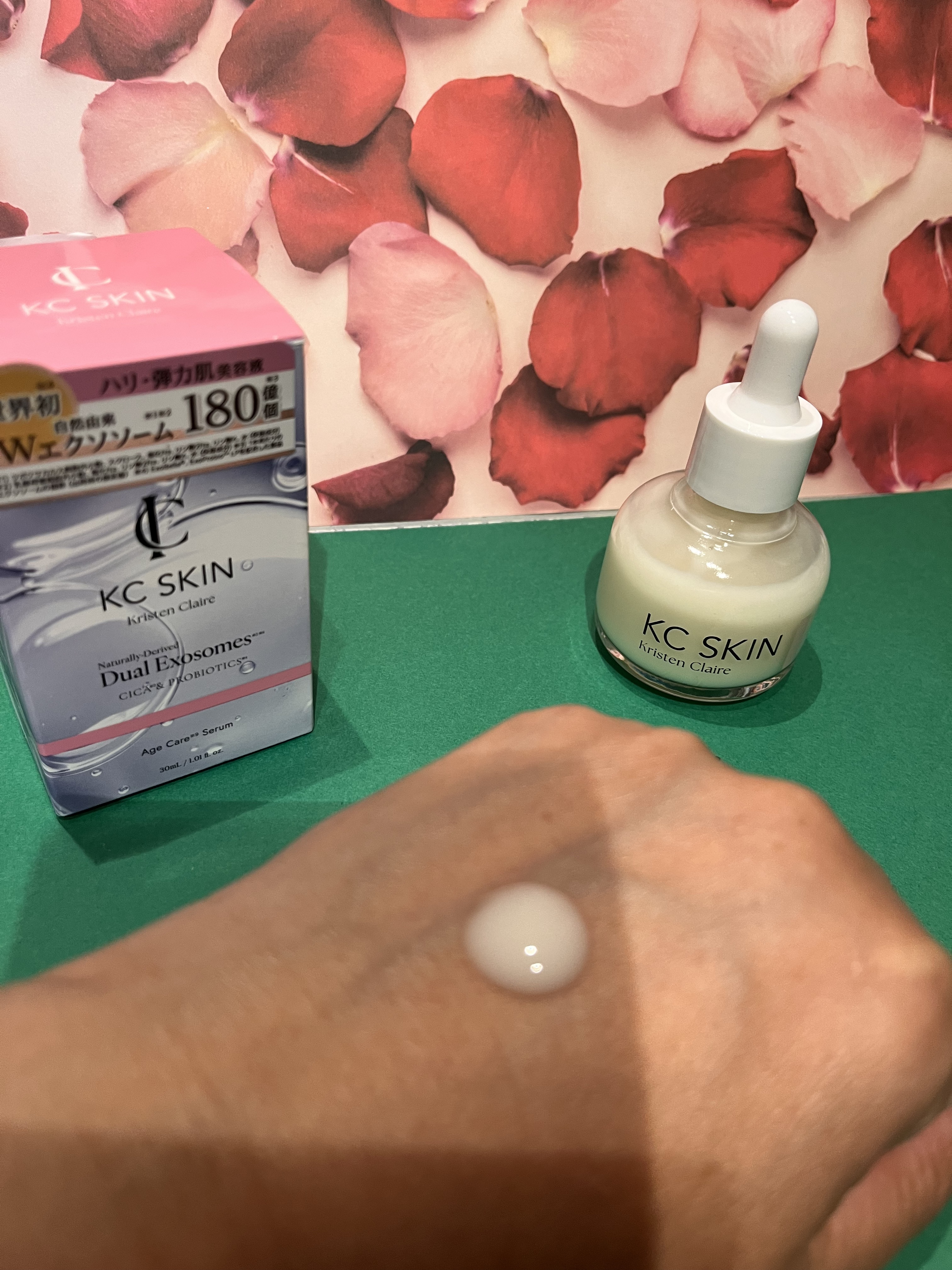 kcskinモイストエイジケアセラム/KC SKIN/美容液を使ったクチコミ（1枚目）