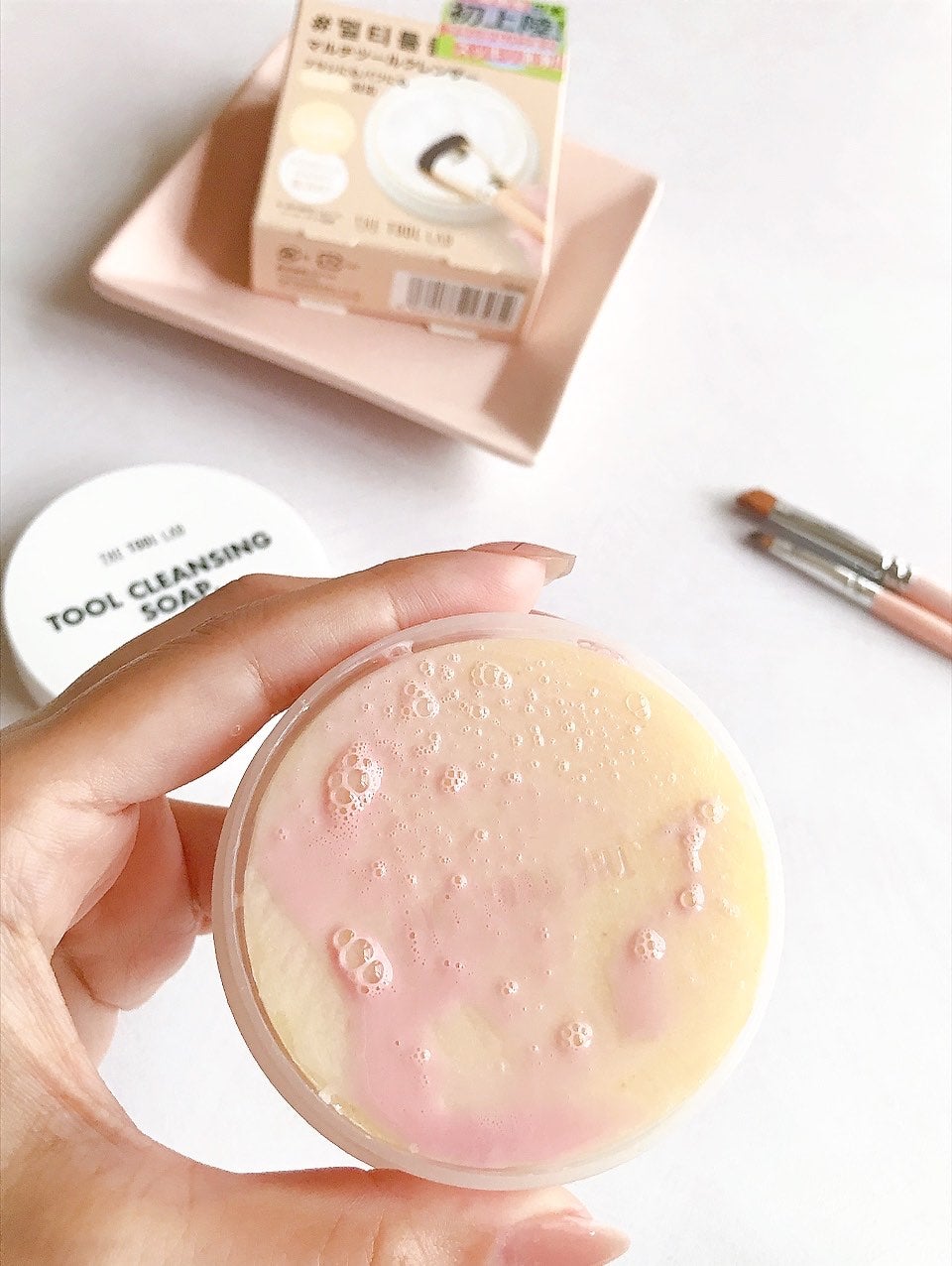 THE TOOL LAB ブラシ&パフクレンザー/THE TOOL LAB/その他化粧小物を使ったクチコミ(5枚目)