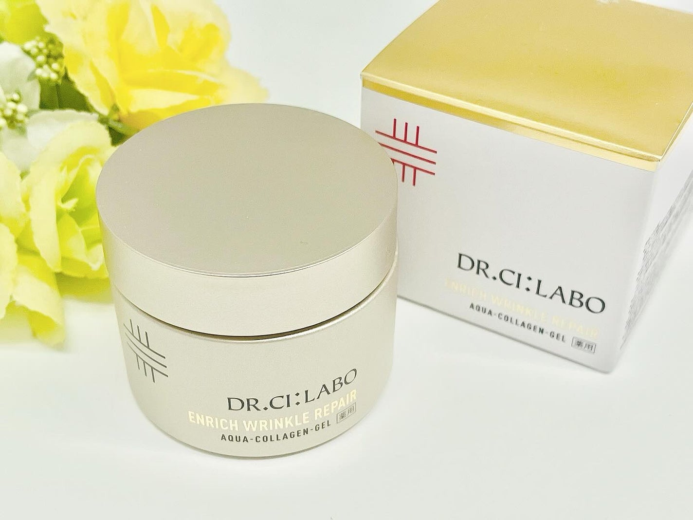 薬用アクアコラーゲンゲル エンリッチリンクルリペア/ドクターシーラボⓇ/フェイスクリームを使ったクチコミ(1枚目)