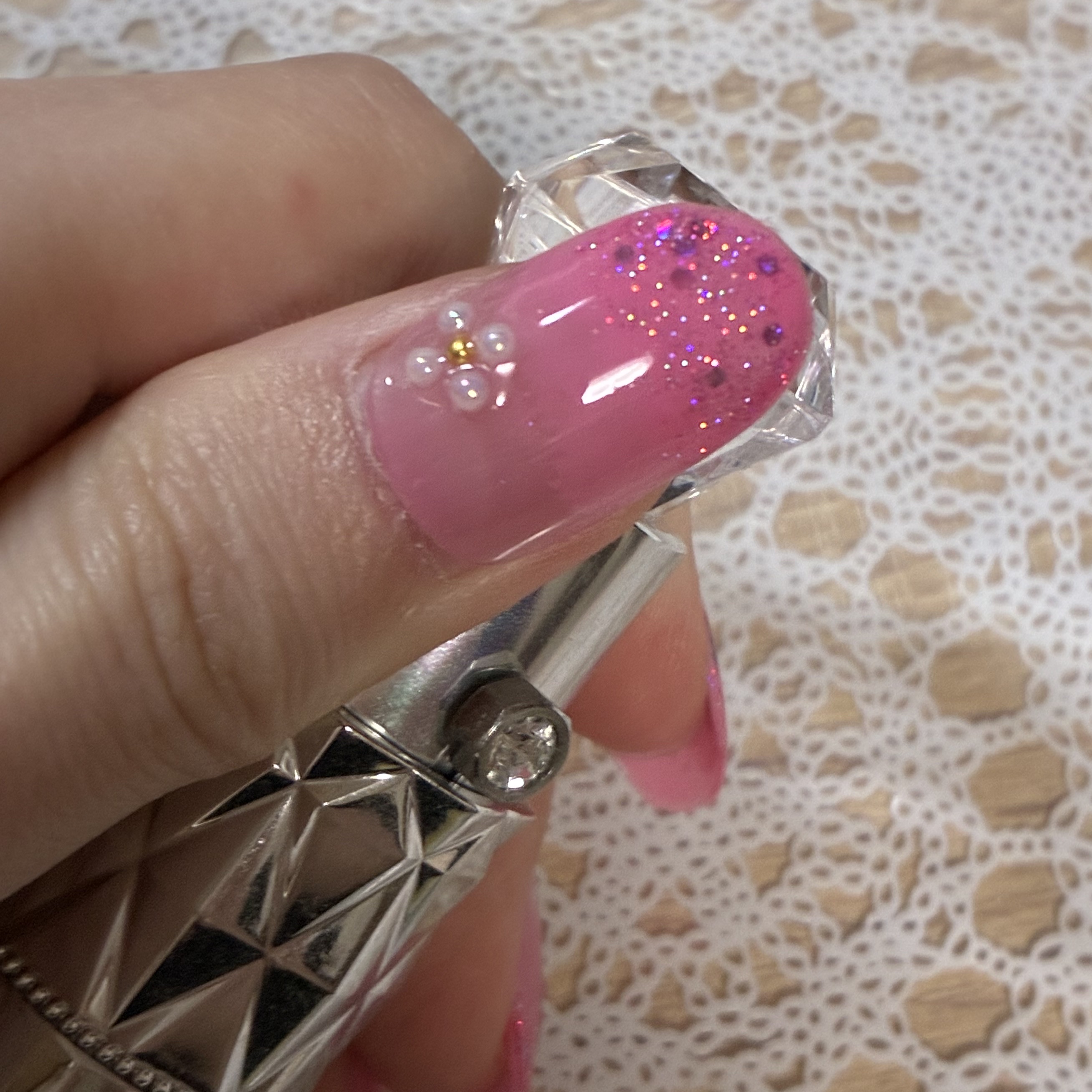 ジェルネイル（ライト対応）/セリア/ジェルネイルを使ったクチコミ（3枚目）