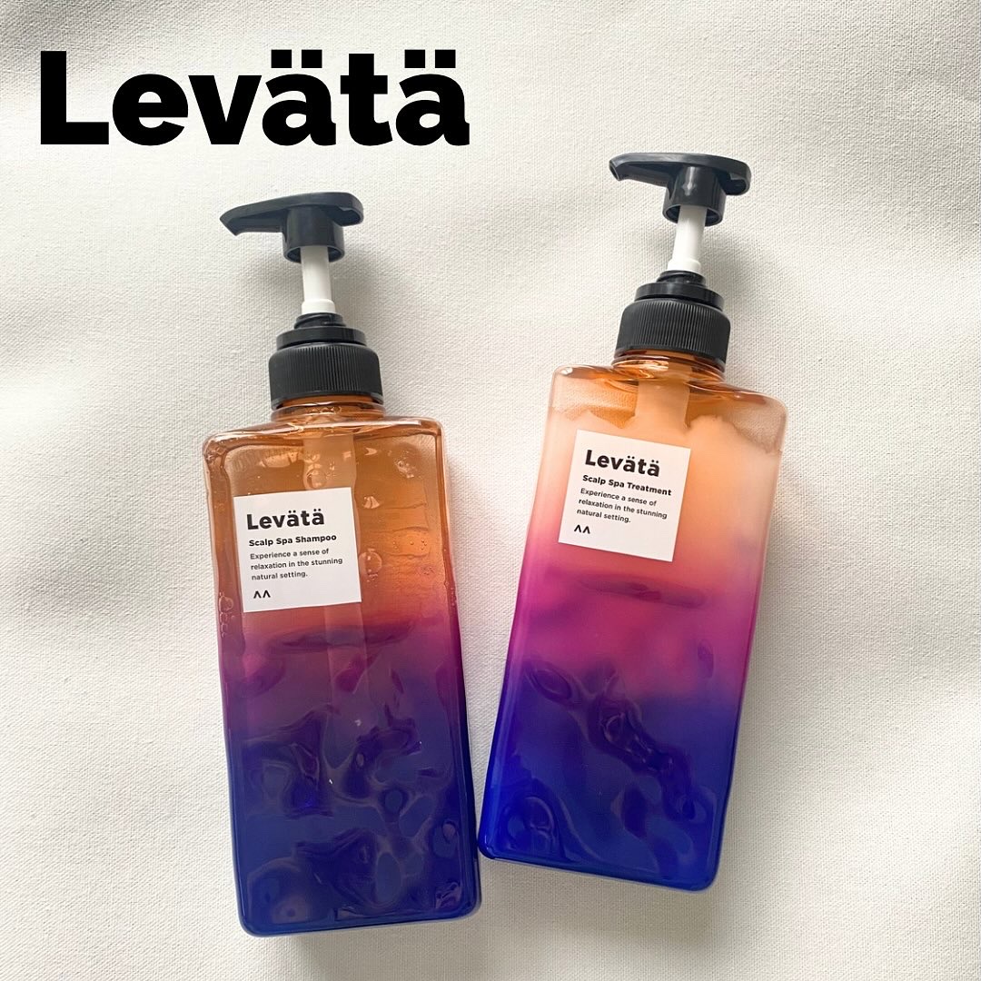マンダムさまからいただきました

温冷感スパ処方のレバタ。
スーッとした使用感が心地よい
シャンプー・トリートメント🫧

トリートメントは頭皮にも使えて、
頭皮マッサージ用のブラシと一緒に
使うとより良かった◎

香りはやや強めだけど爽や
