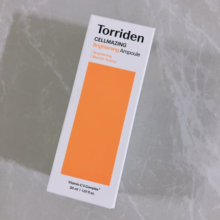 セルメイジング ビタC ブライトニングアンプル/Torriden/美容液を使ったクチコミ(1枚目)