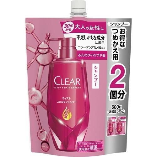 モイスト スカルプシャンプー／コンディショナー シャンプー  詰め替え 600g