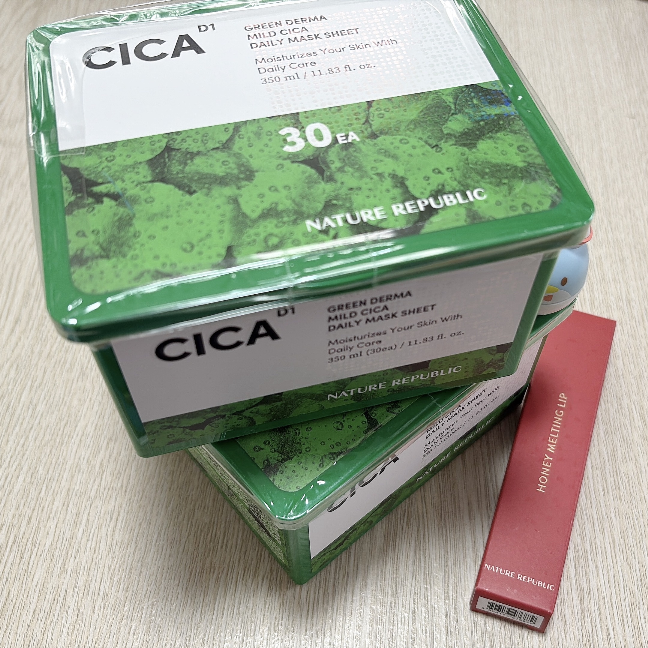 グリーンダーマCICA デイリーシートマスク/ネイチャーリパブリック/シートマスク・パックを使ったクチコミ（2枚目）