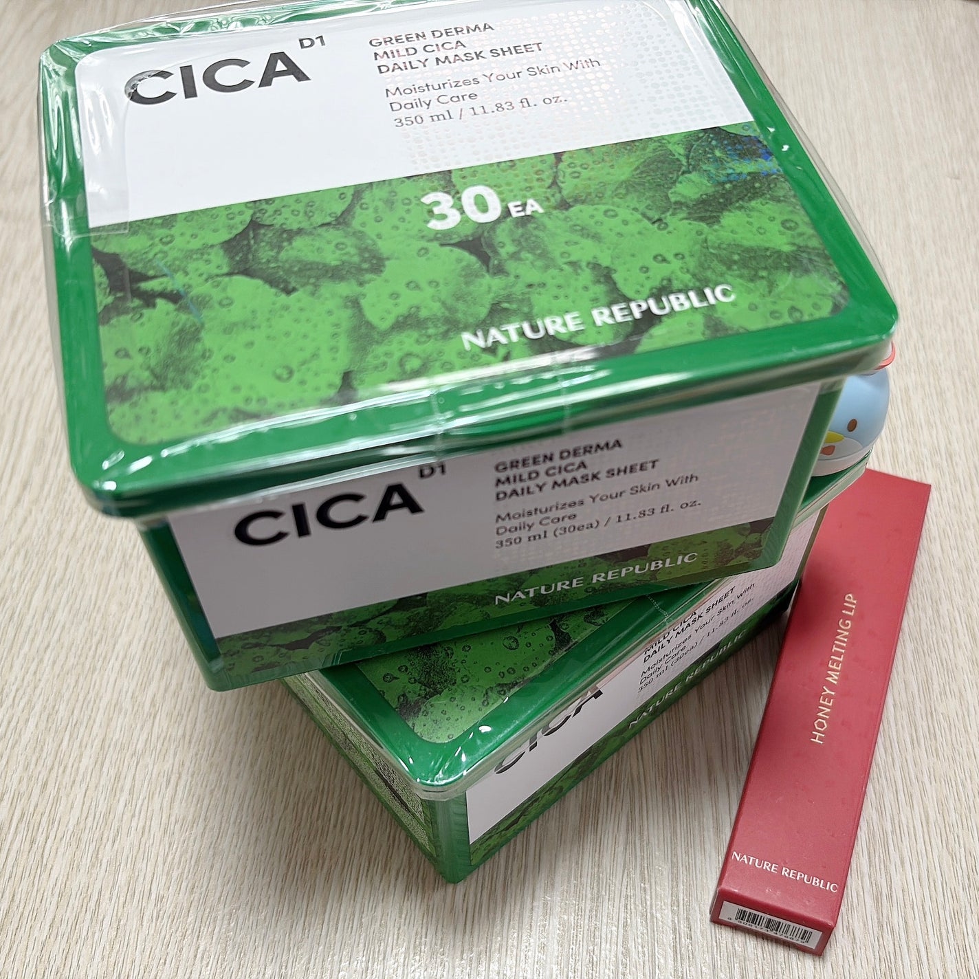 グリーンダーマCICA デイリーシートマスク/ネイチャーリパブリック/シートマスク・パックを使ったクチコミ(2枚目)