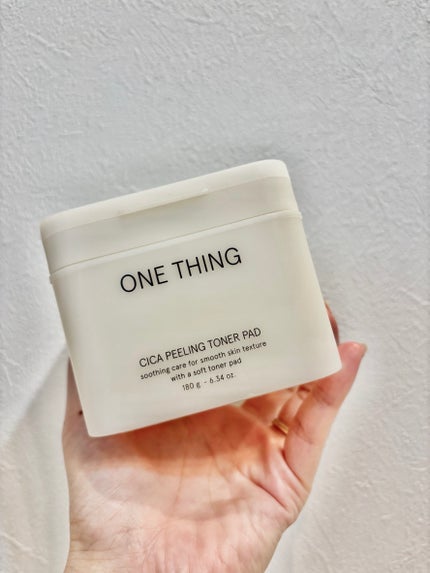 シカピーリングトナーパッド/ONE THING/トナーパッドを使ったクチコミ(1枚目)