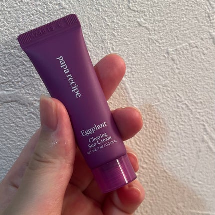 ナスクリアリングサンクリーム/PAPA RECIPE/日焼け止めクリームを使ったクチコミ(1枚目)