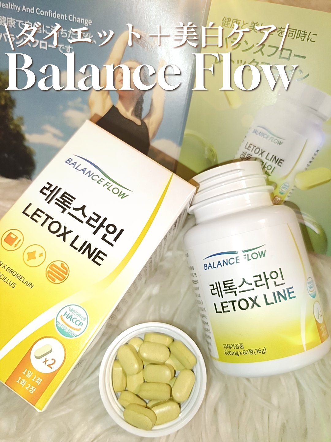 レトックスライン/Balance Flow/ボディサプリメントを使ったクチコミ（1枚目）