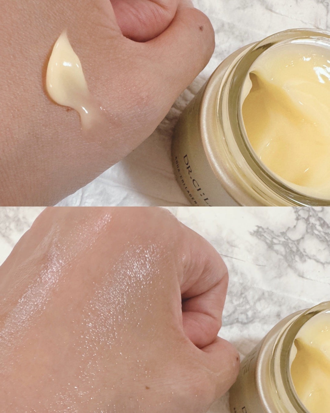 薬用アクアコラーゲンゲル エンリッチリンクルリペア/ドクターシーラボⓇ/フェイスクリームを使ったクチコミ(3枚目)