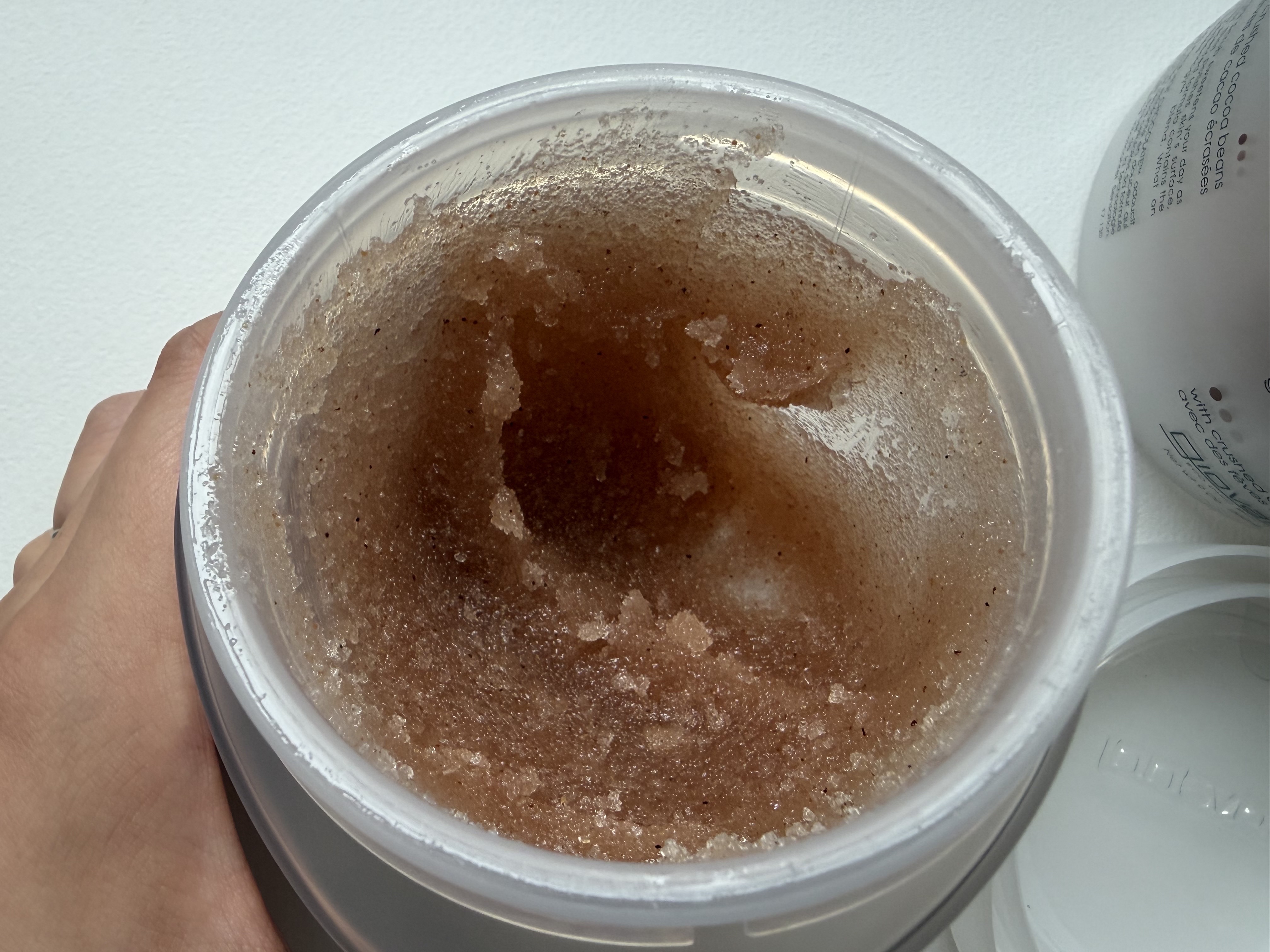 ジョヴァンニ シュガー ボディスクラブ ホットチョコレート/giovanni/ボディスクラブを使ったクチコミ（2枚目）