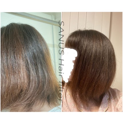 GLOSSY COAT SHAMPOO / TREATMENT/SANUS HAIR FILTER/市販シャンプーを使ったクチコミ(7枚目)