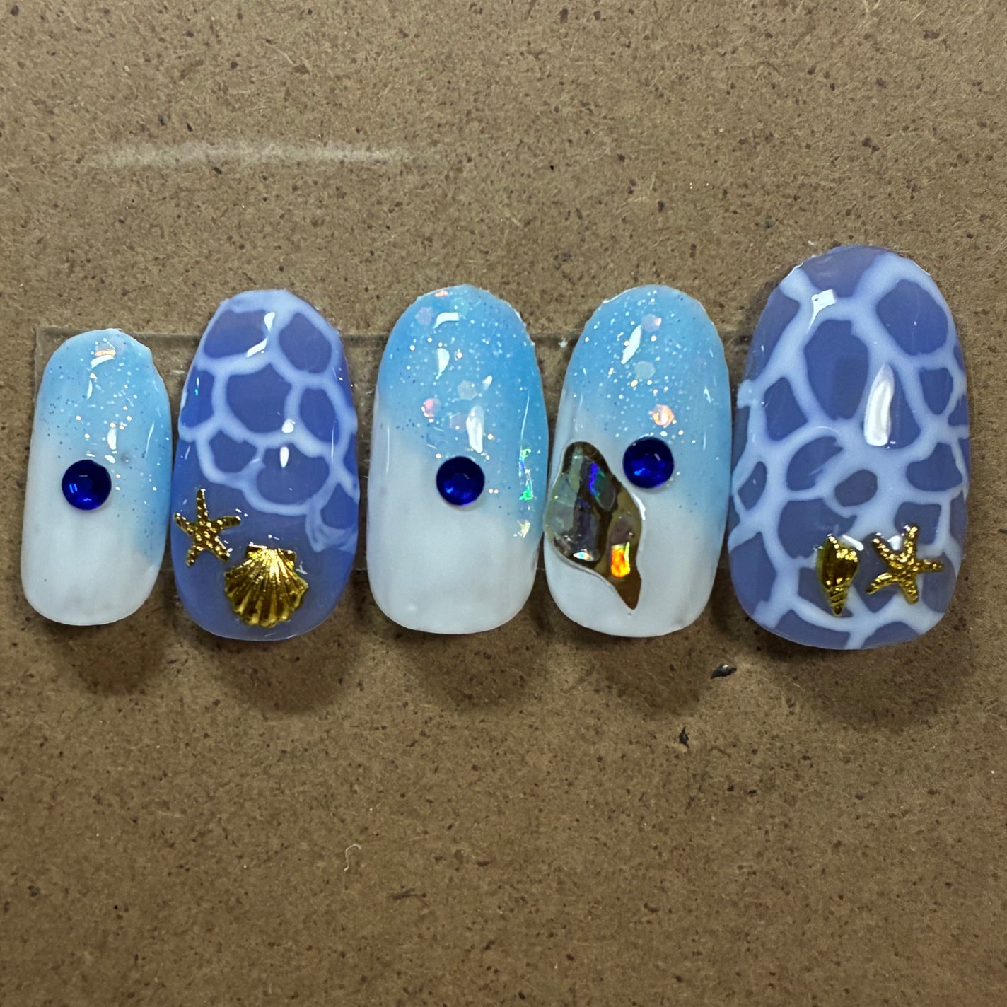 ジェルネイル(ライト対応)/セリア/ジェルネイルを使ったクチコミ(5枚目)